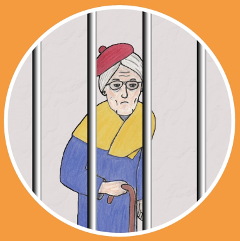 The book Grandma goes to prison